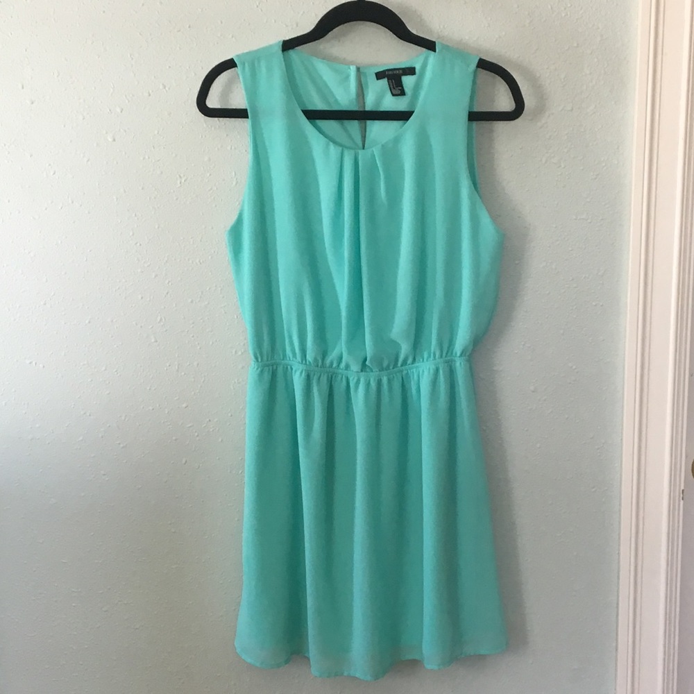 Forever 21 Mint Green Sleeveless Summer Dress